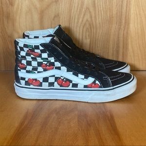 cherry vans high top